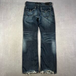 Affliction Dark Blue Relaxed Men's Jeans